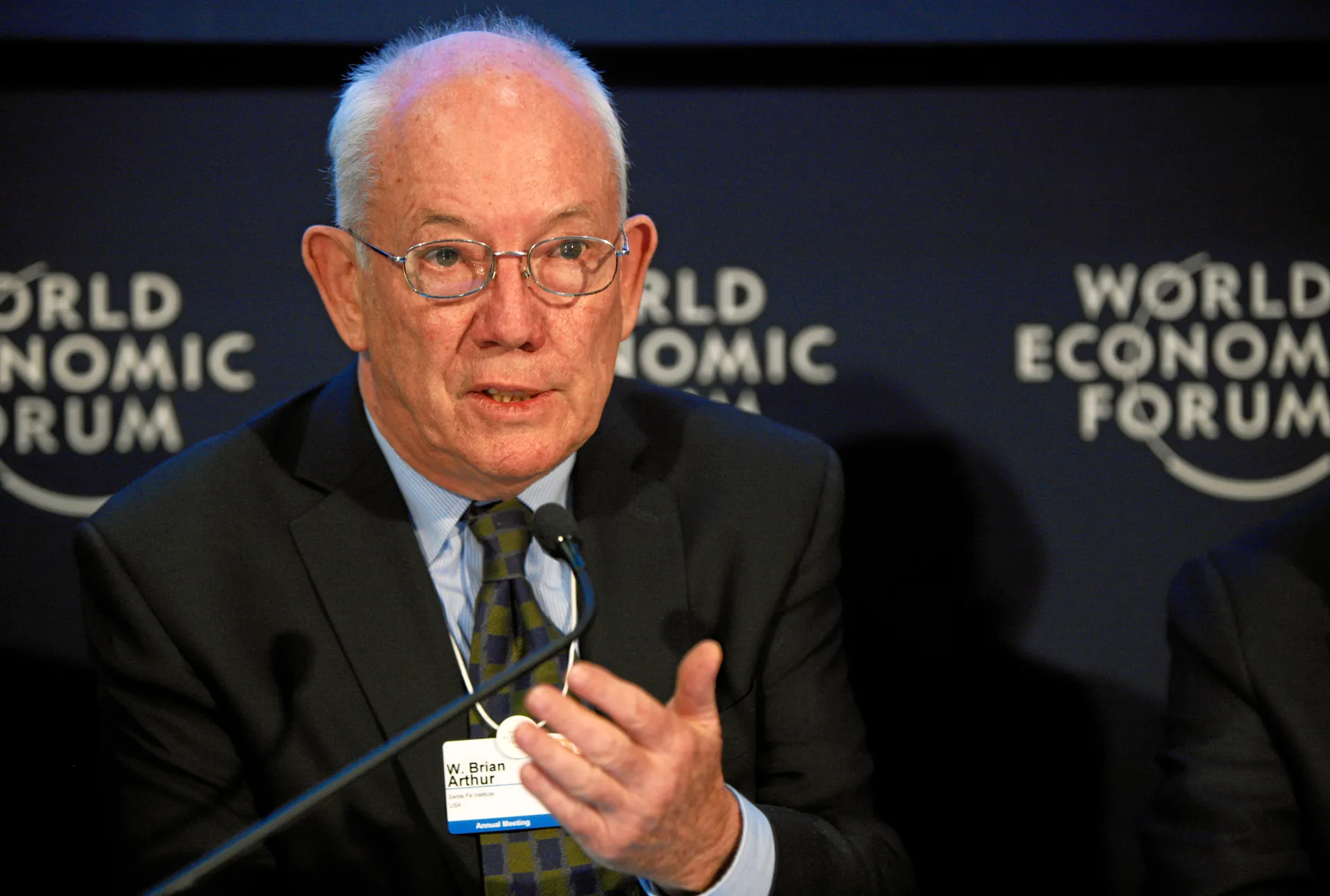 W. Brian Arthur, Professor, Santa Fe Institute, USA. ©World Economic Forum