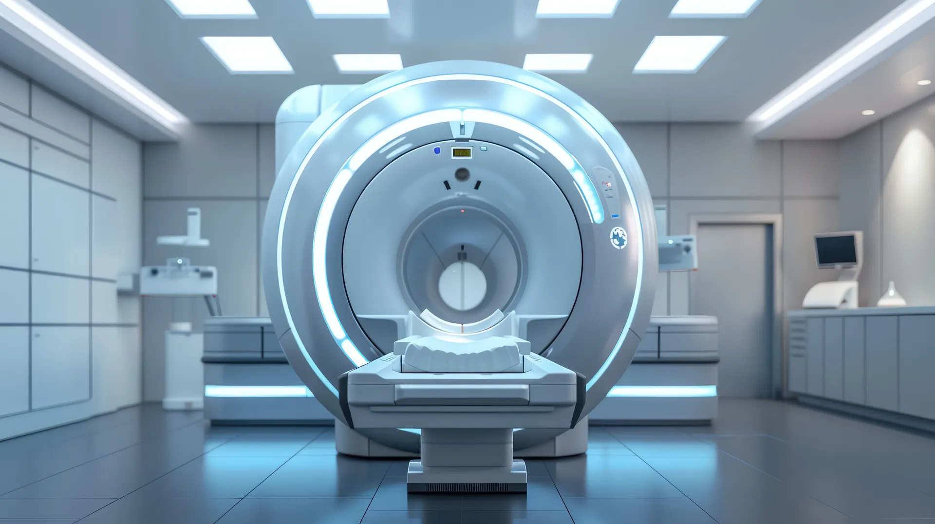 Modern MRI machine.